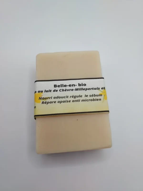 SAVON LAIT DE CHEVRE, MILLEPERTUIS, MIEL