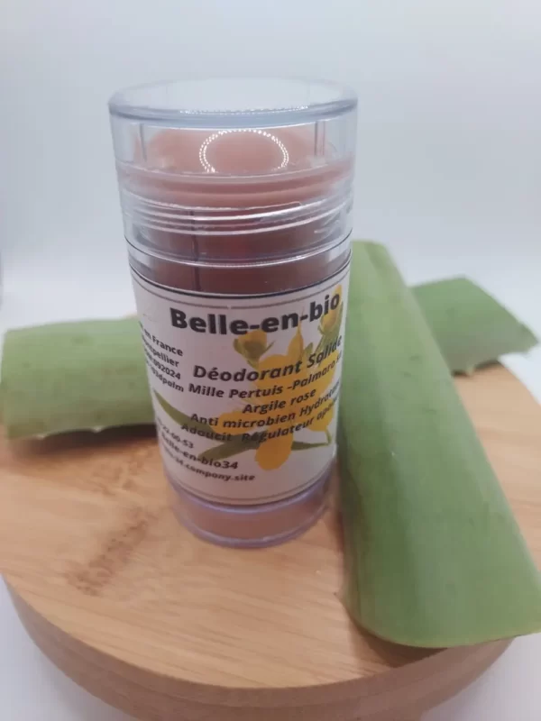 DEODORANT A L’ARGILE ROSE MILLE PERTUIS PALMAROSA