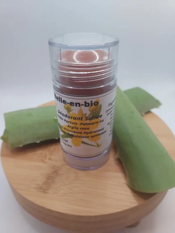 DEODORANT A L’ARGILE ROSE MILLE PERTUIS PALMAROSA