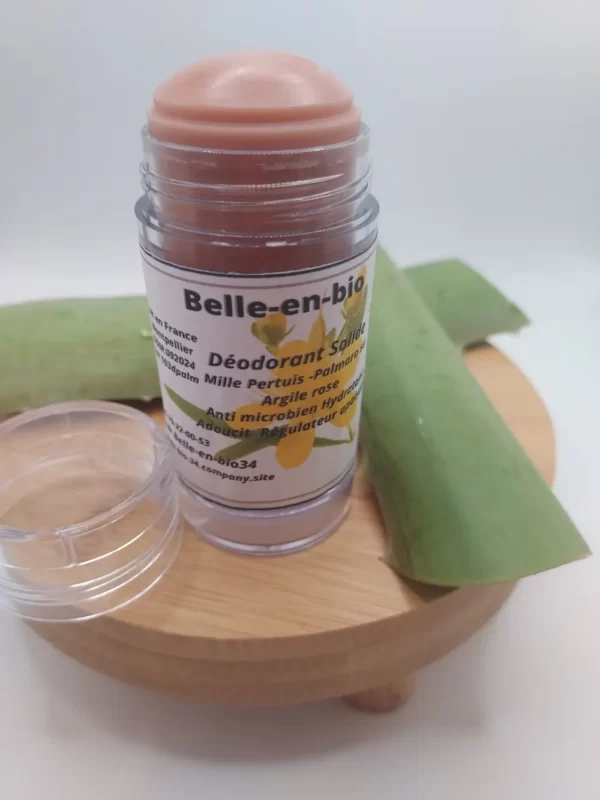 DEODORANT A L’ARGILE ROSE MILLE PERTUIS PALMAROSA