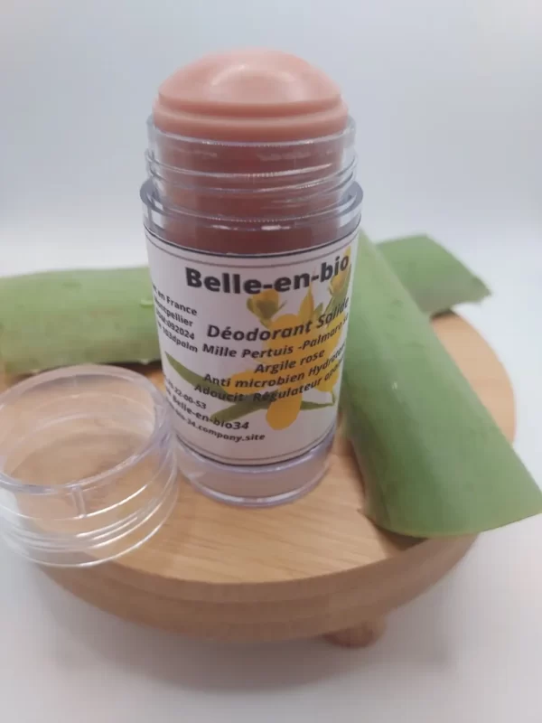 DEODORANT A L’ARGILE ROSE MILLE PERTUIS PALMAROSA